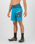 KARPOS Kolesarske kratke hlače brez naramnic - VAL DI DENTRO - modra