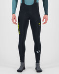 KARPOS Kolesarske dolge hlače z naramnicami - VERVE WINTER BIB - črna