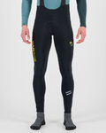 KARPOS Kolesarske dolge hlače z naramnicami - VERVE WINTER BIB - črna