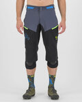 KARPOS Kolesarske kratke hlače brez naramnic - VAL FEDERIA EVO - siva/črna
