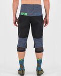 KARPOS Kolesarske kratke hlače brez naramnic - VAL FEDERIA EVO - siva/črna