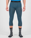 KARPOS Kolesarske Spodnje hlače - DINAMICO 3/4 - modra
