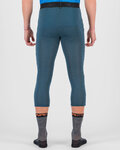 KARPOS Kolesarske Spodnje hlače - DINAMICO 3/4 - modra