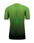 KARPOS Kolesarska  majica s kratkimi rokavi - VERVE MESH - črna/zelena