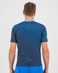 KARPOS Kolesarska  majica s kratkimi rokavi - LAVAREDO ULTRA - črna/modra