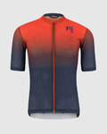 KARPOS Kolesarski dres s kratkimi rokavi - VAL VIOLA - rdeča/modra