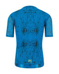KARPOS Kolesarski dres s kratkimi rokavi - VAL VIOLA - modra/zelena