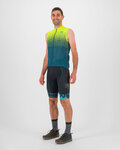 KARPOS Kolesarski dres brez rokavov - VAIL VIOLA  - rumena/zelena