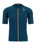 KARPOS Kolesarski dres s kratkimi rokavi - PRALONGIA EVO - modra