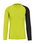KARPOS Kolesarska  majica z dolgimi rokavi - DINAMICO OCTA - rumena/črna