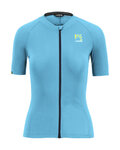 KARPOS Kolesarski dres s kratkimi rokavi - PRALONGIA EVO W - modra