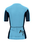 KARPOS Kolesarski dres s kratkimi rokavi - PRALONGIA EVO W - modra