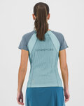 KARPOS Kolesarska  majica s kratkimi rokavi - LAVAREDO EVO W - modra/siva