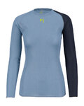 KARPOS Kolesarska  majica z dolgimi rokavi - DINAMICO OCTA W - modra