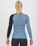 KARPOS Kolesarska  majica z dolgimi rokavi - DINAMICO OCTA W - modra
