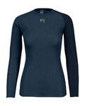 KARPOS Kolesarska  majica z dolgimi rokavi - DINAMICO OCTA W - modra