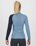 KARPOS Kolesarska  majica z dolgimi rokavi - DINAMICO OCTA W - modra