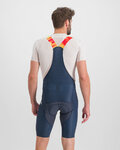 SPORTFUL Kolesarske kratke hlače z naramnicami - PETER SAGAN BODYFIT CLASSIC - modra
