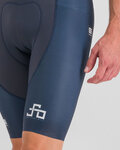 SPORTFUL Kolesarske kratke hlače z naramnicami - PETER SAGAN BODYFIT CLASSIC - modra