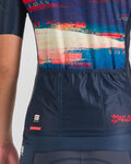SPORTFUL Kolesarski dres s kratkimi rokavi - PETER SAGAN JERSEY - modra/bež