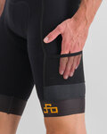 SPORTFUL Kolesarske kratke hlače z naramnicami - PETER SAGAN SUPERGIARA - črna
