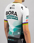 SPORTFUL Kolesarski dres s kratkimi rokavi - BOMBER BORA - bela/zelena