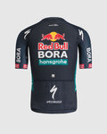 SPORTFUL Kolesarski dres s kratkimi rokavi - REDBULL BORA BOMBER - modra