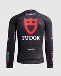 SPORTFUL Kolesarski dres z dolgimi rokavi poletni - TUDOR SUPERNOVA - črna
