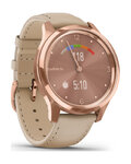 GARMIN pametna ura - VIVOMOVE LUXE 18K ROSE GOLD - rožnata/zlata/bež