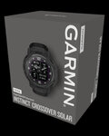 GARMIN pametna ura - INSTINCT CROSSOVER SOLAR TACTICAL EDITION - črna