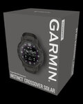 GARMIN pametna ura - INSTINCT CROSSOVER SOLAR - antracit