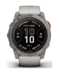 GARMIN pametna ura - FENIX 7X PRO SAPPHIRE SOLAR - siva/oranžna
