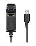 GARMIN polnilec - EDGE 20 & 25 USB-A - črna