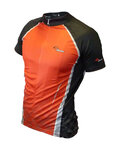 HAVEN Kolesarski dres s kratkimi rokavi - INFINITY - črna/rdeča