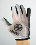 HAVEN Kolesarske  rokavice z dolgimi prsti - SOLAR LONG - bela