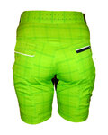 HAVEN Kolesarske kratke hlače brez naramnic - PEARL II - zelena