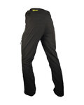 HAVEN Kolesarske dolge hlače brez naramnic - POLARTIS - črna