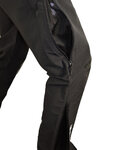 HAVEN Kolesarske dolge hlače brez naramnic - POLARTIS - črna