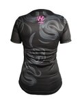 HAVEN Kolesarski dres s kratkimi rokavi - ENERGY CRAZY SHORT - črna