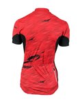 HAVEN Kolesarski dres s kratkimi rokavi - SKINFIT NEO WOMEN - rdeča/črna