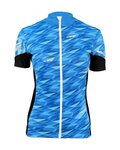 HAVEN Kolesarski dres s kratkimi rokavi - SKINFIT NEO WOMEN - modra/bela