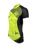 HAVEN Kolesarski dres s kratkimi rokavi - SINGLETRAIL NEO WOMEN - zelena/črna