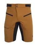 HAVEN Kolesarske kratke hlače brez naramnic - FACTORY AIR HMS - rjava