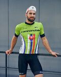 BONAVELO Kolesarski dres s kratkimi rokavi - CANNONDALE SK - zelena