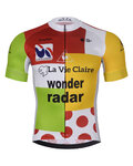 BONAVELO Kolesarski dres s kratkimi rokavi - 1985 LA VIE CLAIRE TDF - večbarvno