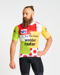 BONAVELO Kolesarski dres s kratkimi rokavi - 1985 LA VIE CLAIRE TDF - večbarvno