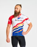 BONAVELO Kolesarski dres s kratkimi rokavi - 1996 BANESTO - modra/bela/rdeča