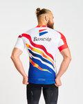 BONAVELO Kolesarski dres s kratkimi rokavi - 1996 BANESTO - modra/bela/rdeča