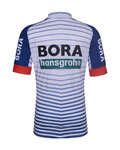 BONAVELO Kolesarski dres s kratkimi rokavi - BORA KID 2026 - bela/večbarvno