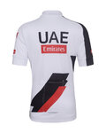 BONAVELO Kolesarski dres s kratkimi rokavi - UAE KID 2026 - bela/črna/rdeča